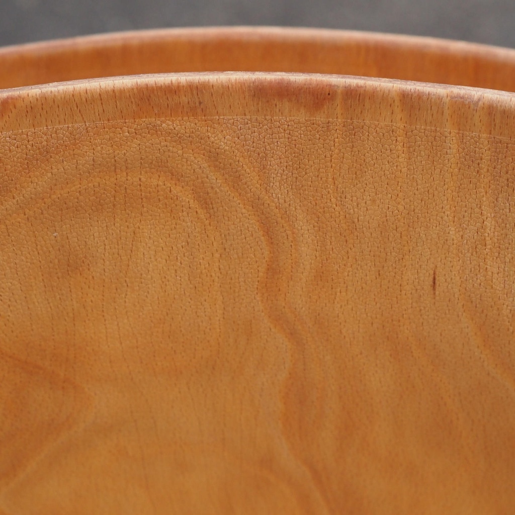 Stackable school chair in pagwood by Fpf Flötotto (Pagholz)