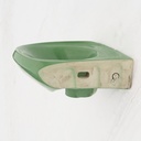 Corner sink in glazed porcelain by Villeroy & Boch