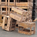 Wooden crate (50 x 40 cm)