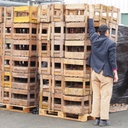 Wooden crate 'Meudon' from Brasseries de la Marine (ca. 1960)