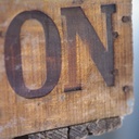 Wooden crate 'Meudon' from Brasseries de la Marine (ca. 1960)