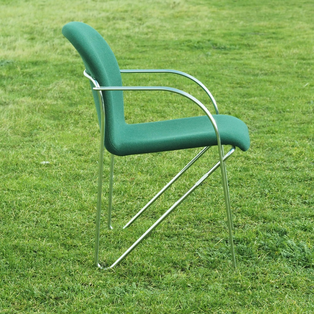 Stackable armchair 'Aluform_3' by Arge2 for Wiesner Hager