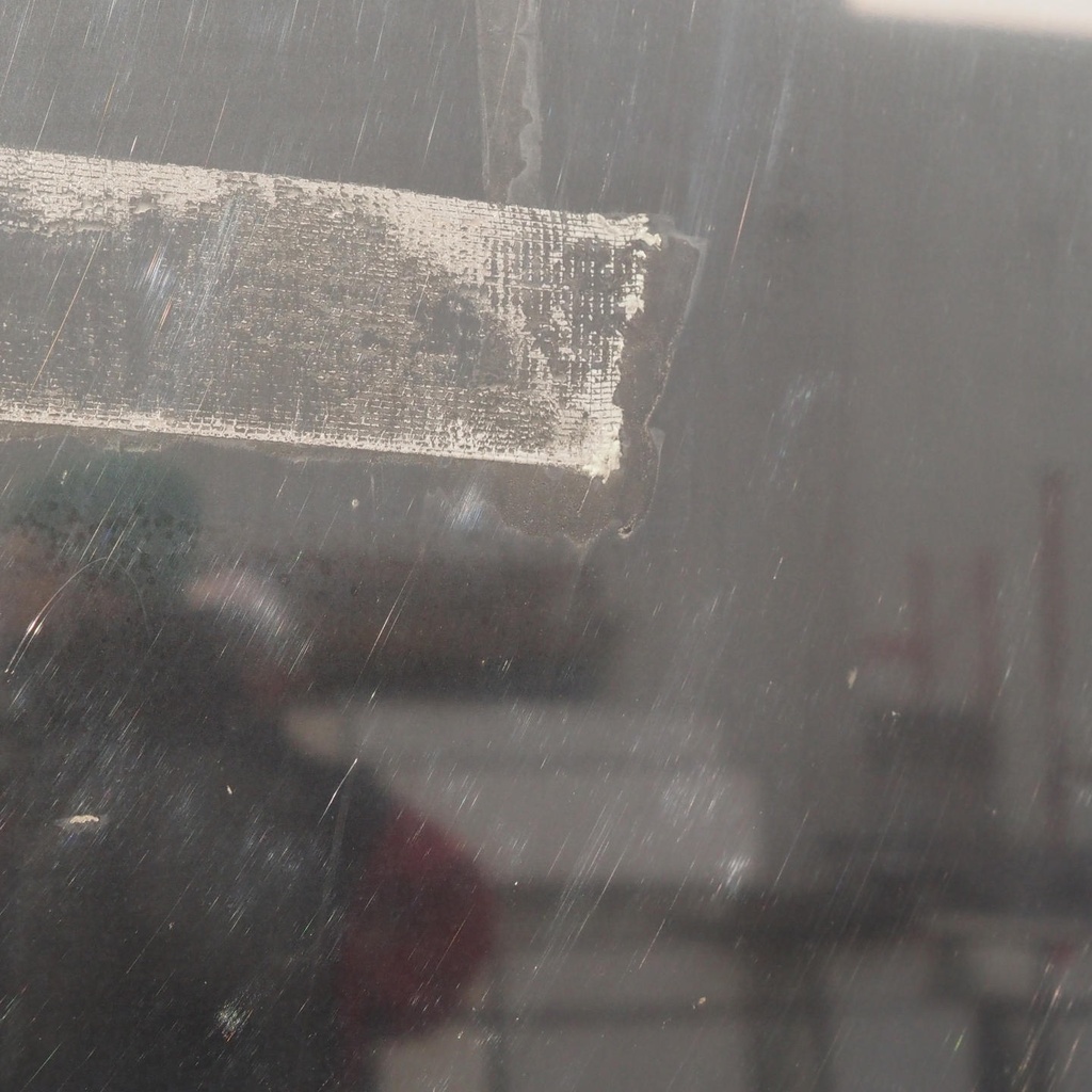 Double door in stainless steel from the Générale de Banque (H. 201,2 x 144,8 cm) - Left