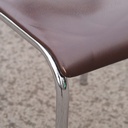 Chair by Unic Design - Brown synthetic leather