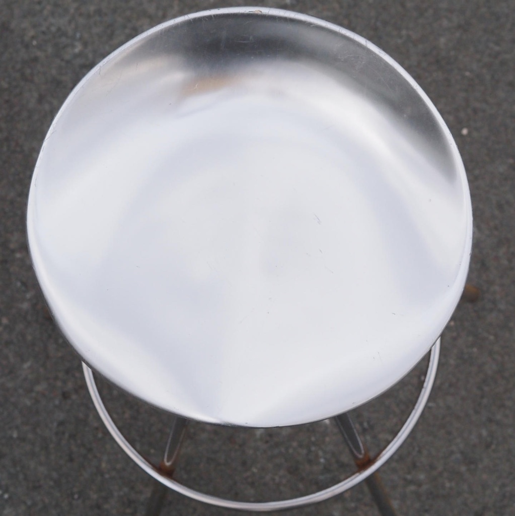 Cantilever chair by Tubax - Black synthetic leather