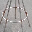 Cantilever chair by Tubax - Black synthetic leather