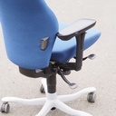 Swivel office armchair by Kinnarps from Antwerp's Court of Appeal