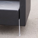 Swivel office armchair by Kinnarps from Antwerp's Court of Appeal