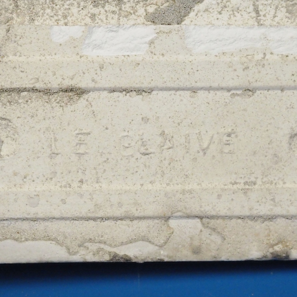 Bevelled glazed ceramic wall tiles by Le Glaive - Sold per m2