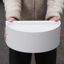 Wall light '3231' in opaline glass and die cast aluminium by Bega (35 cm)