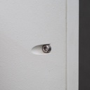 Wall light '3231' in opaline glass and die cast aluminium by Bega (35 cm)