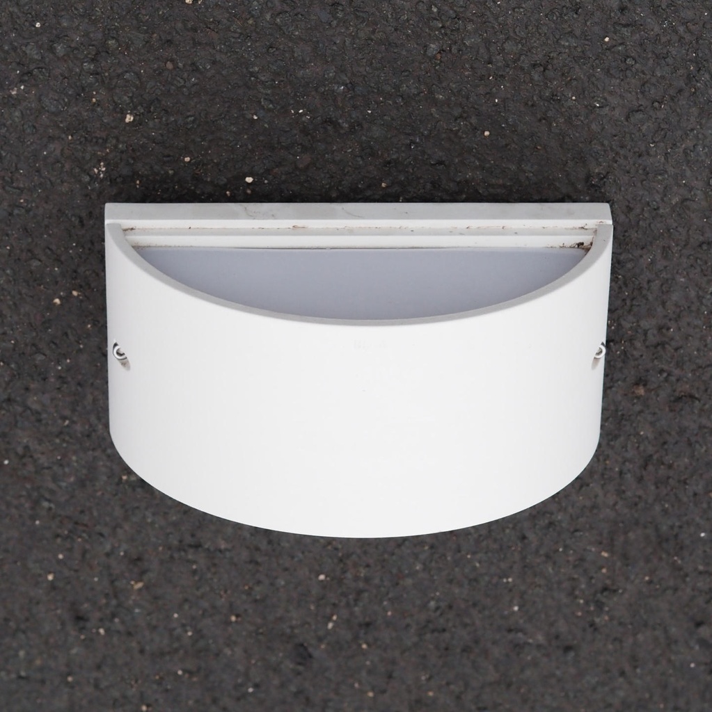 Wall light '3121' in opaline glass and die cast aluminium by Bega (25 cm)