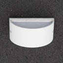 Wall light '3121' in opaline glass and die cast aluminium by Bega (25 cm)