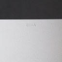 Wall light '3121' in opaline glass and die cast aluminium by Bega (25 cm)