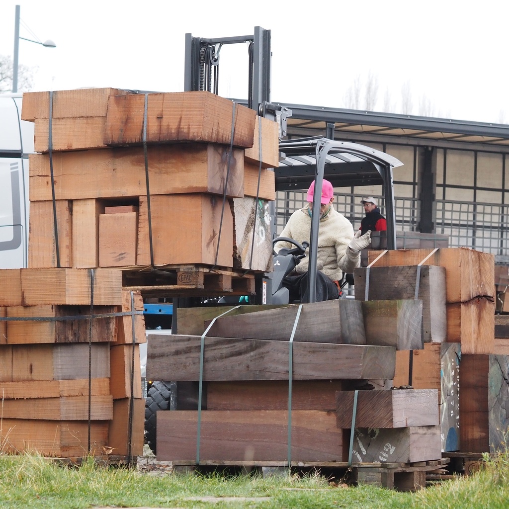 Azobe hardwood blocks (various dimensions) - Only available in our physical shop