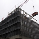 Cladding module from the facade of the Générale de Banque (H. 161 x 95 cm)