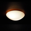 Wall light 'Bo-Niko' in opaline glass and bakelite by Niko (ca. 1960)