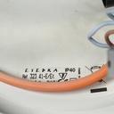 Wall light 'Bo-Niko' in opaline glass and bakelite by Niko (ca. 1960)