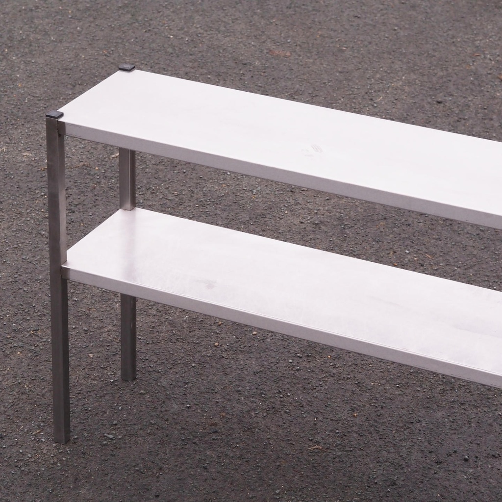 Shelf in epoxy coated steel (200 x 106 x 80 cm)