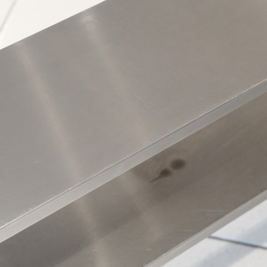 Shelf in epoxy coated steel (200 x 106 x 80 cm)