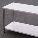 Shelf in epoxy coated steel (200 x 106 x 80 cm)