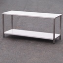 Shelf in epoxy coated steel (200 x 106 x 80 cm)