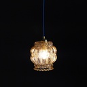 Hanging light 'Amelia' in frosted glass