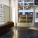 Wire shelving unit in lacquered steel - Cream/White