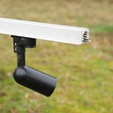 ERCO recessed flanged 3-phase track (used) - (300 cm)