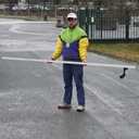 Reclaimed recessed 3-phase trackway by ERCO (L. 300 cm)