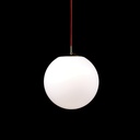 Hanging light in opaline glass (Ø 29 cm)