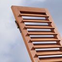 Wooden shutter (H. 250 cm x W. 30,5 cm)