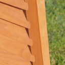 Wooden shutter (H. 250 cm x W. 30,5 cm)