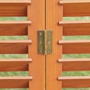 Double wooden shutter (H. 216,5 cm x W. 72 cm)