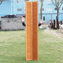 Double wooden shutter (H. 250,5 cm x W. 61,4 cm)