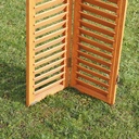 Double wooden shutter (H. 250,5 cm x W. 61,4 cm)