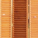 Triple wooden shutter (H. 250,5 cm x W. 118 cm)