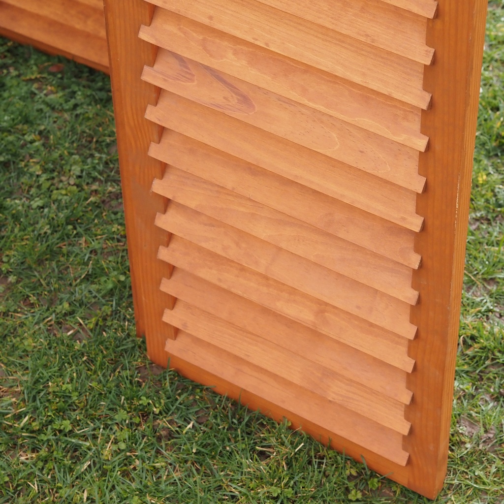Triple wooden shutter (H. 250,5 cm x W. 118 cm)