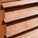 Quadruple wooden shutter (H. 216,5 cm x W. 132,8 cm)