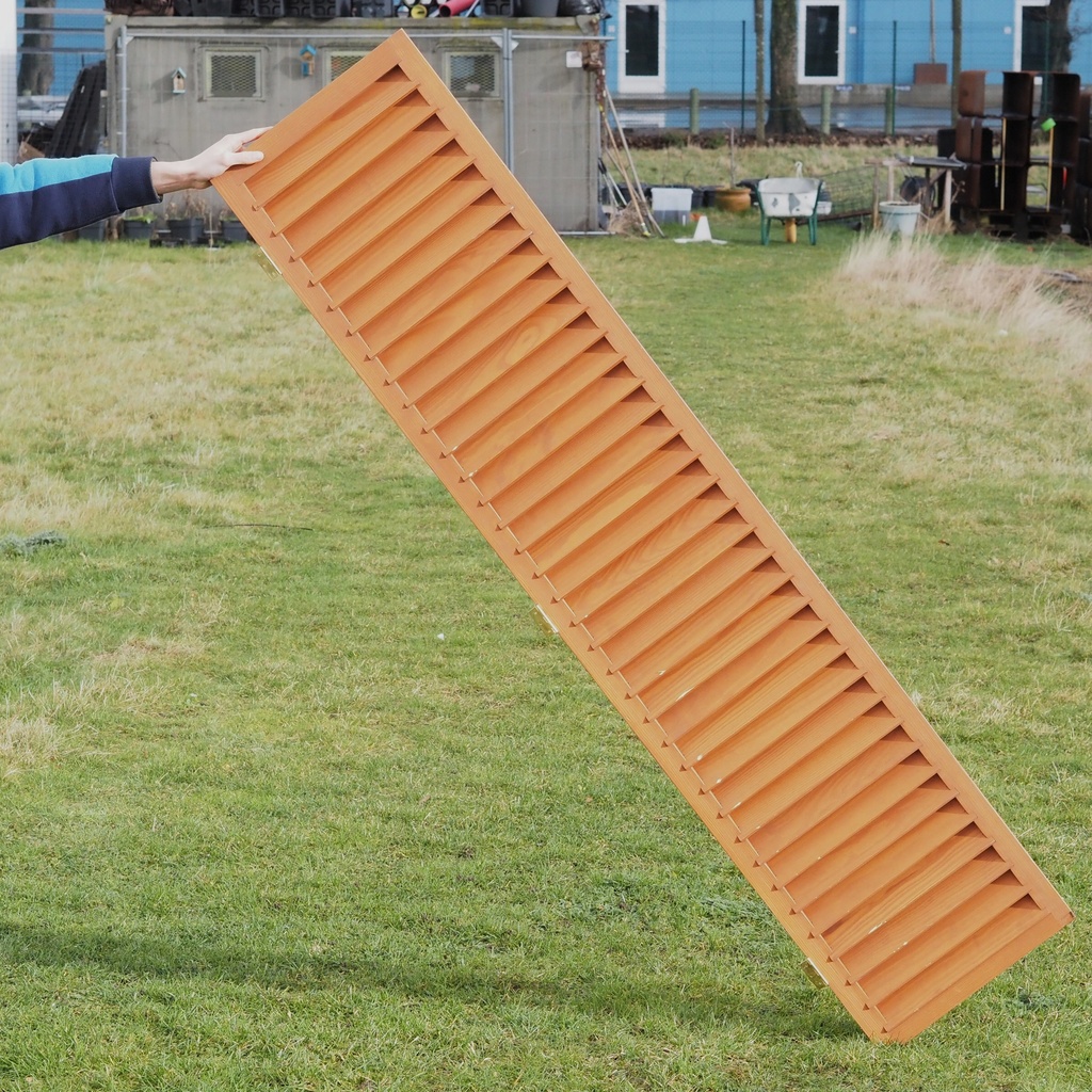 Wooden shutter (H. 201 cm x W. 43,5 cm)