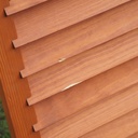 Wooden shutter (H. 201 cm x W. 43,5 cm)