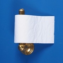 Toilet paper holder in brass