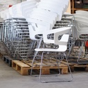 Stackable armchair 'Segesta Sledge' by Alfredo Häberli for Alias