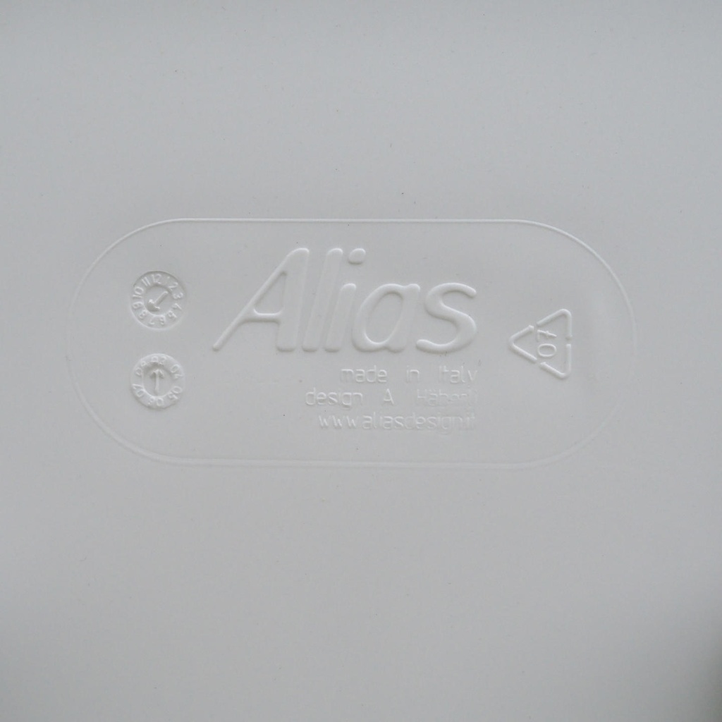 Stackable armchair 'Segesta Sledge' by Alfredo Häberli for Alias