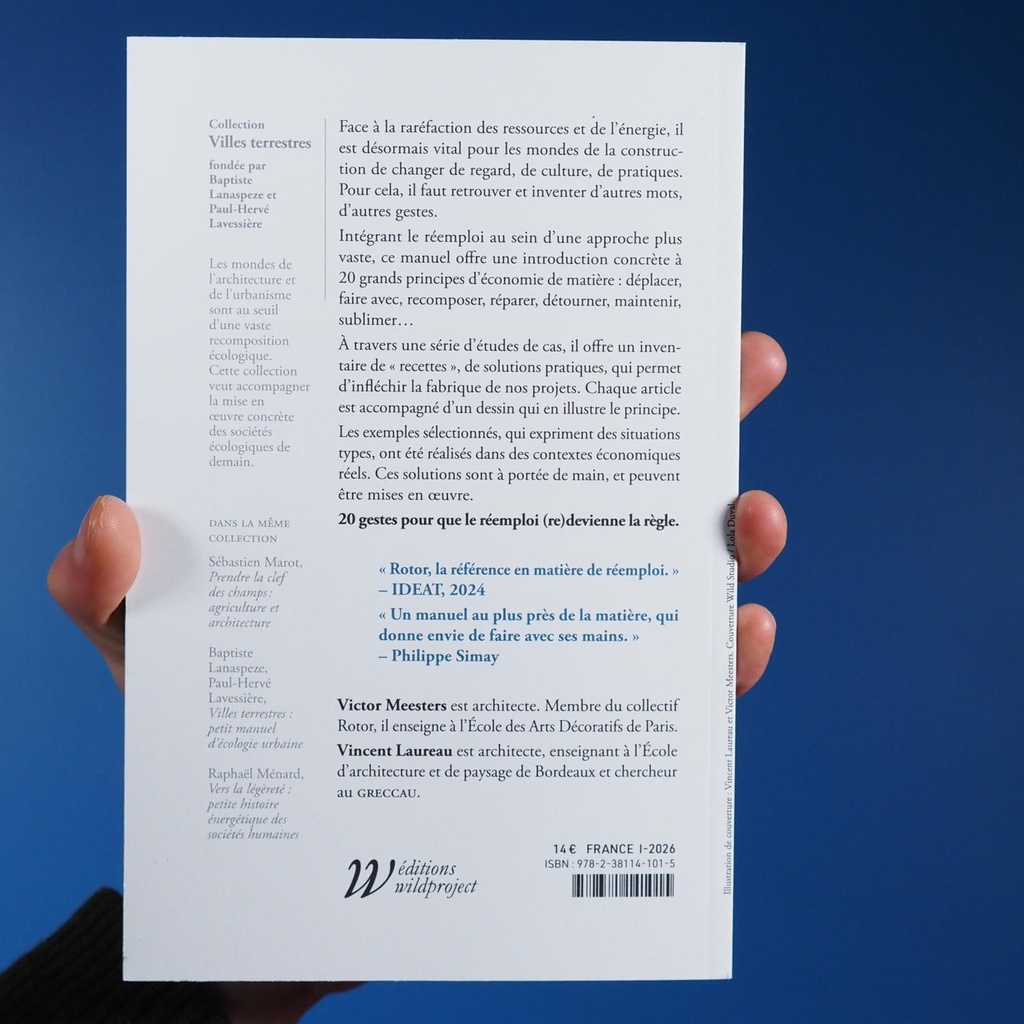 Book 'Perspectives low-tech' by Quentin Mateus & Gauthier Rousshile