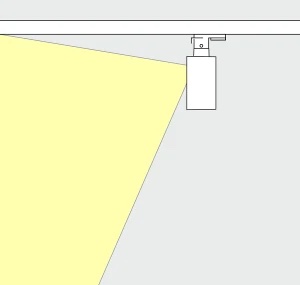 Ceiling washlight '10.65083.000’ by Erco