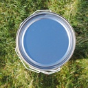 Paint can in tinplate with lid