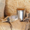 Paint can in tinplate with lid