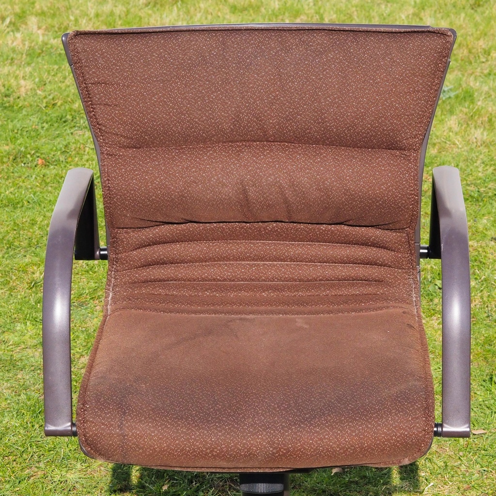 Swivel office chair 'FS 211/8' by Klaus Franck & Werner Sauer for Wilkhahn (ca. 1980) - Grey/Dark grey