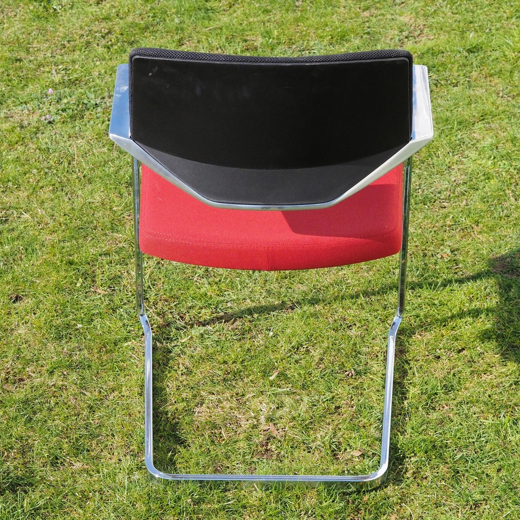 Swivel office chair 'FS 211/8' by Klaus Franck & Werner Sauer for Wilkhahn (ca. 1980) - Grey/Dark grey